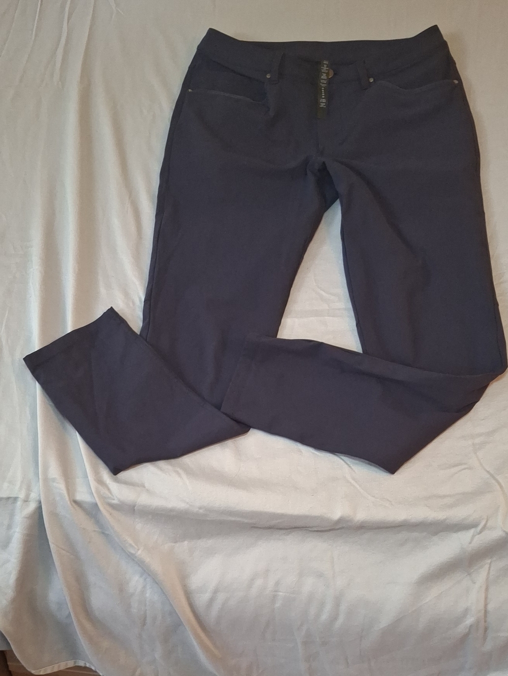 Lululemon Men's ABC Slim-Fit 5-Pocket Pants Warpstreme True Navy Size 31